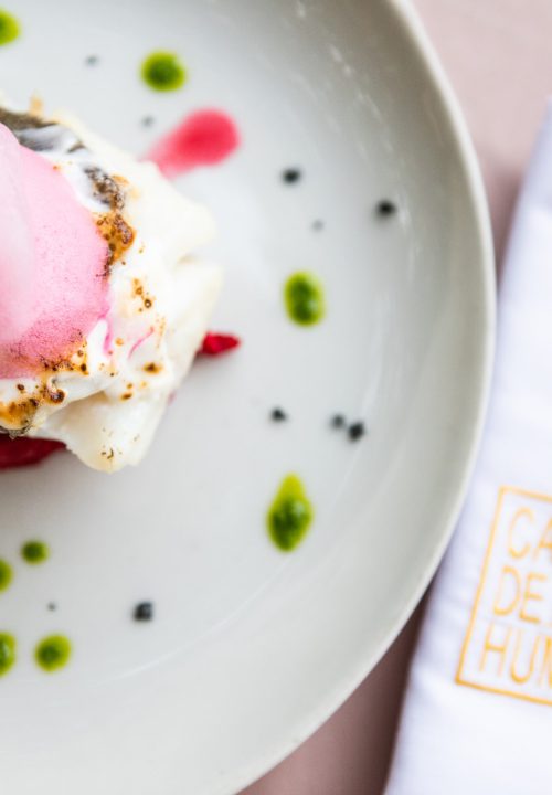 Fotografía de plato de cocina creativa - Restaurante Carmen de Aben Humeya Granada