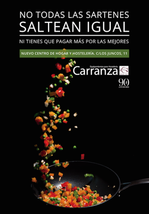 Fotografía publicitaria de sartén para hostelería - Carranza equipamiento Granada