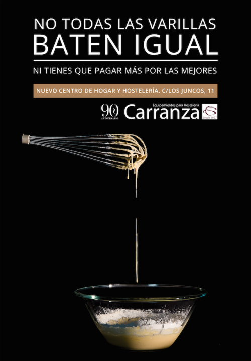 Fotografía publicitaria de varillas de cocina - Carranza equipamiento hostelería Granada